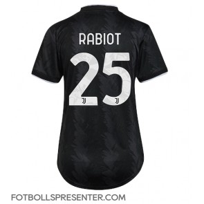 Juventus Adrien Rabiot #25 Borta Matchtröja Dam 2022-23 Kortärmad